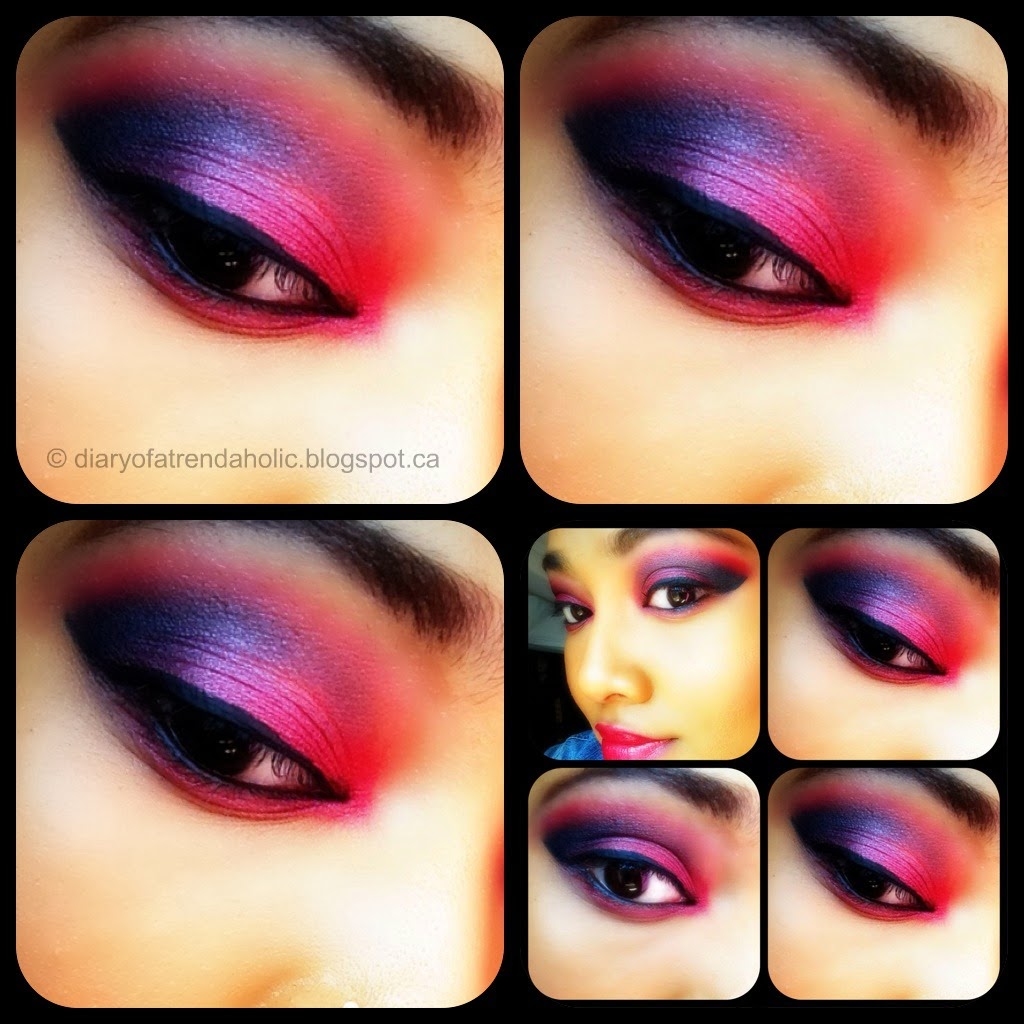 Diary of a Trendaholic Pink Smokey Eye Makeup