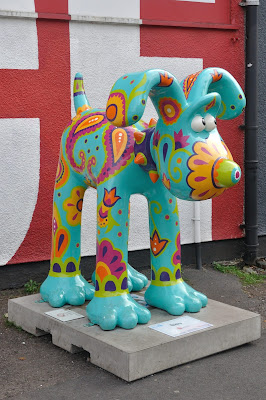 Paisley Gromit (side view)
