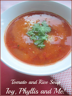 TOMATO AND RICE SOUP