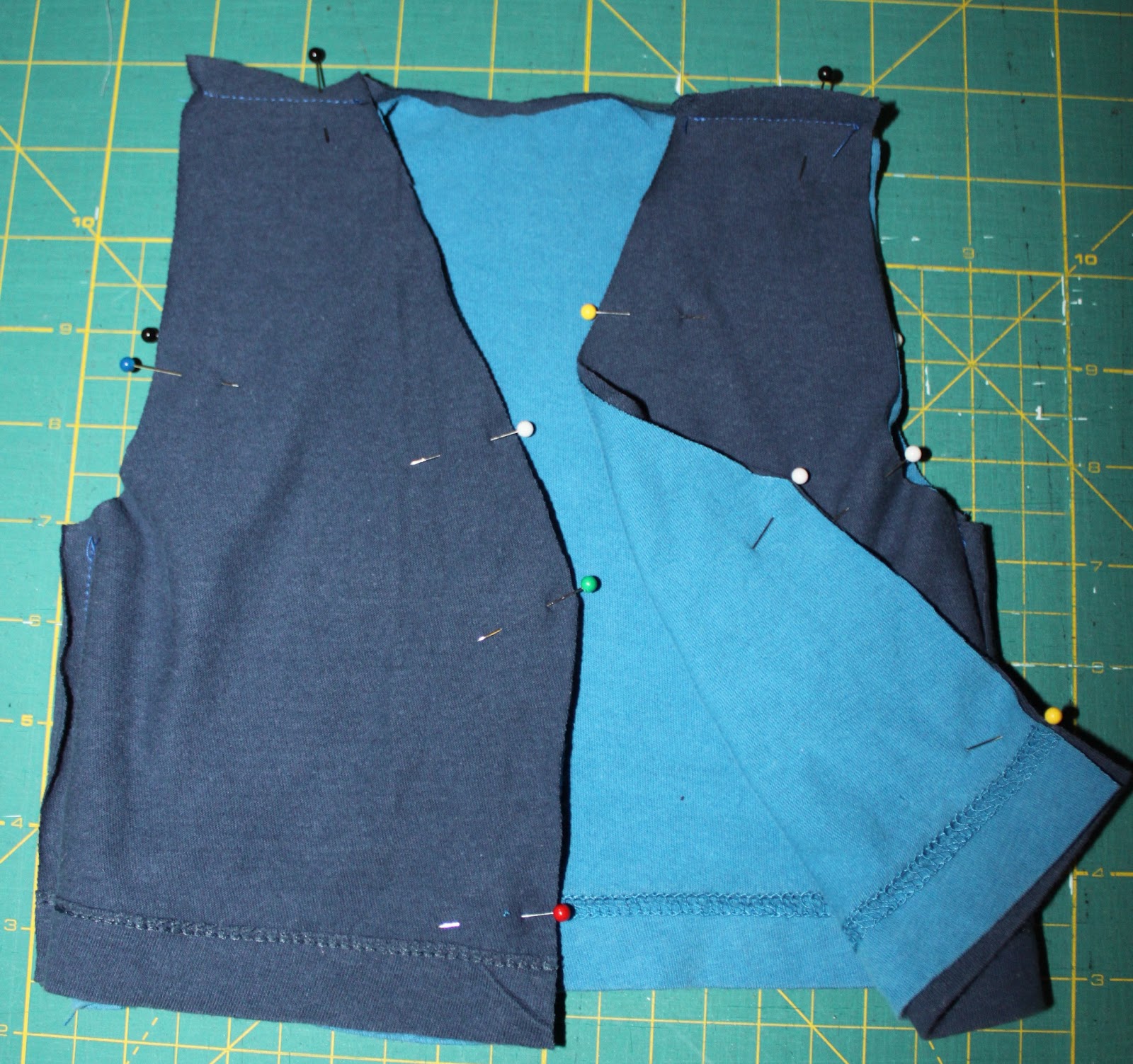 sew easy being green Upcycled Reversible Vest