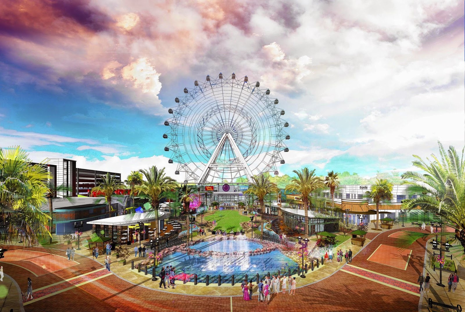 Orlando Eye, uma enorme Roda Gigante em Orlando Orlando4You