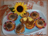 Muffin variegati al cioccolato