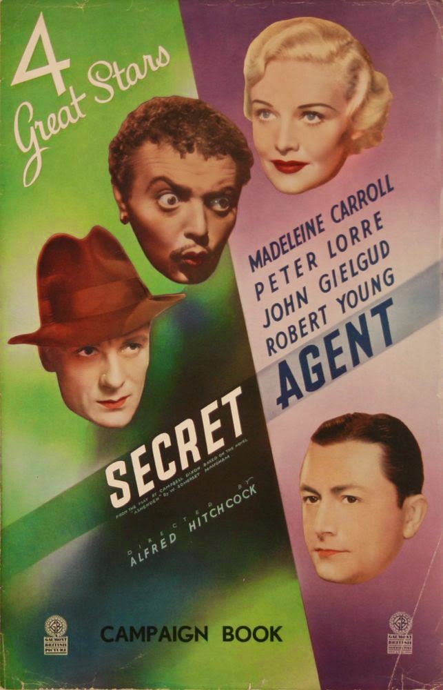 Mi blog sobre Mr. Hitchcock Secret agent (Agente secreto) 1936