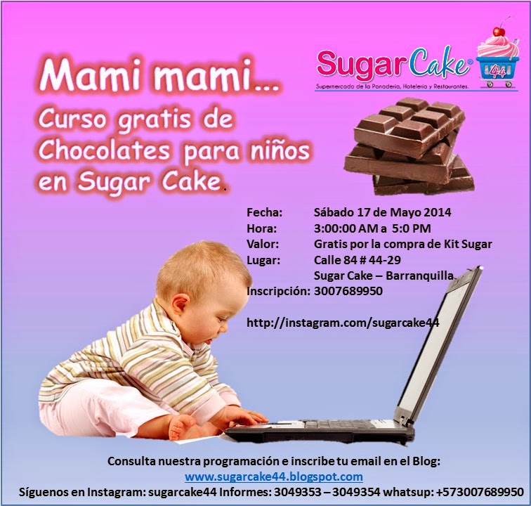 Sugar Cake Kitchen Colombia Calendario de Talleres y Cursos de Cocina, repostería y panadería Sugar Cake Kitchen Barranquilla Colombia
