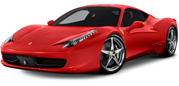 Gambar Mobil Balap Ferarri, Si merah cantik