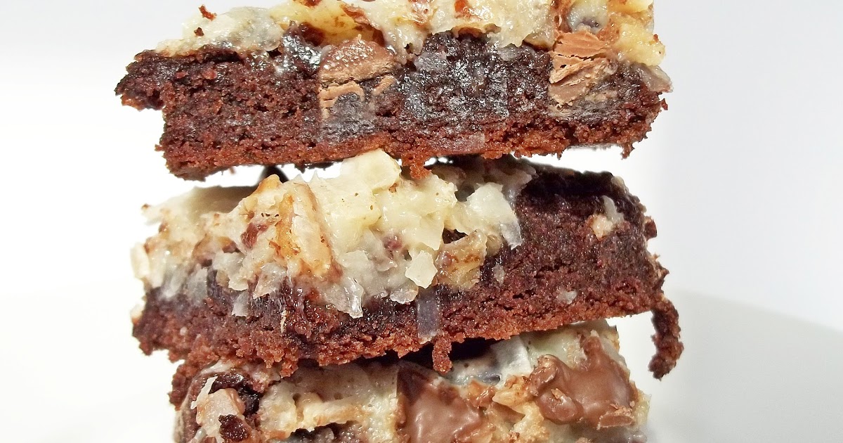 The Lonely Baker German Chocolate Cake Bars