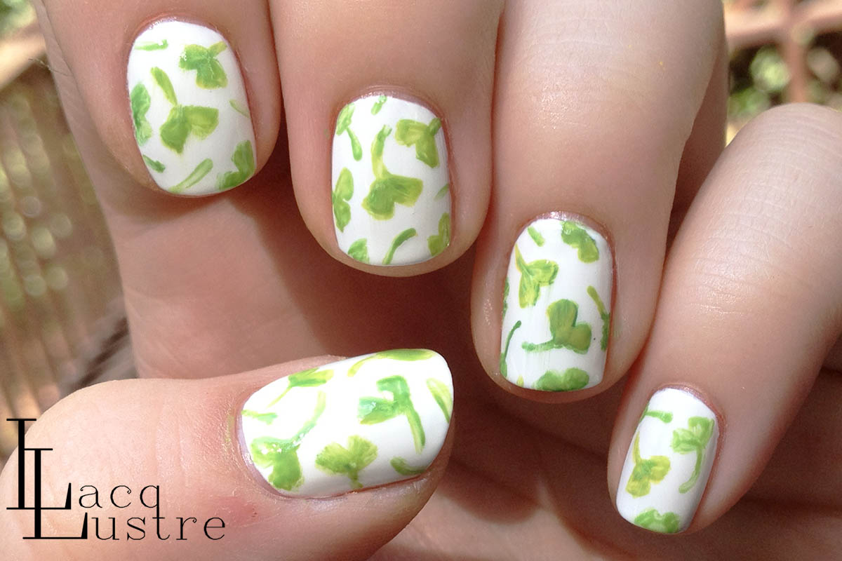 LacqLustre: Ginkgo Leaf Nail Art