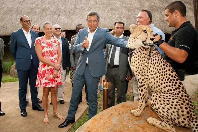 The animal park Casela World of Adventures located in the West of Mauritius was officially opened late last week attended by Princess Stephanie of Monaco