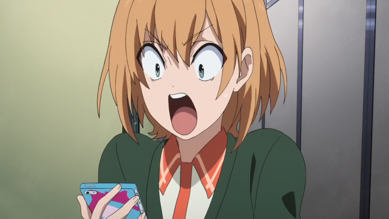 SHIROBAKO Miyamori Aoi funny OMG face Anime expressions