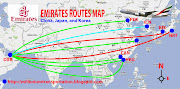 Emirates is one of the world's largest airline. (emirates to east asia)