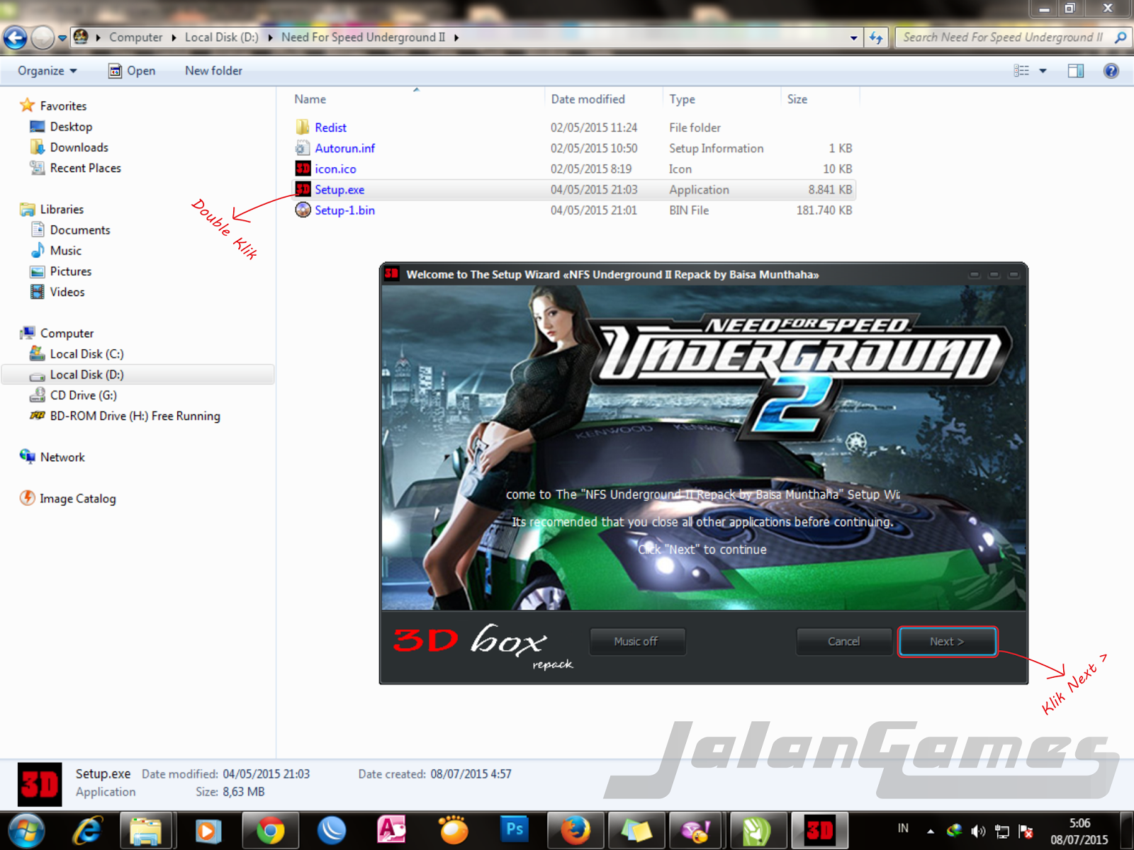 Need For Speed Underground 2 V1.2 (repack Full) (100 % Unlocked) Bot