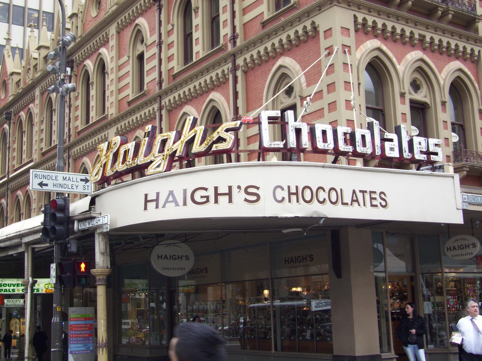 Haigh's Chocolates Adelaide Tiffin bite sized food adventures