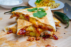 BBQ Chicken and Pineapple Quesadillas