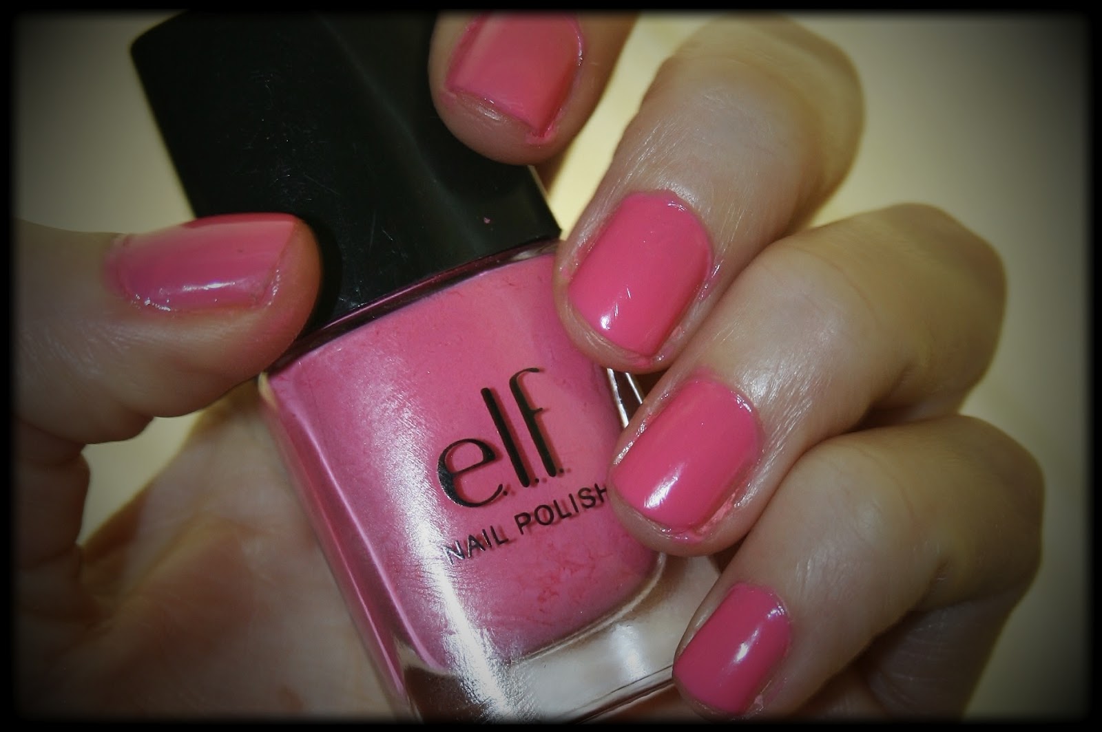 MichelaIsMyName: ELF Nail Polish Bubble Gum Pink