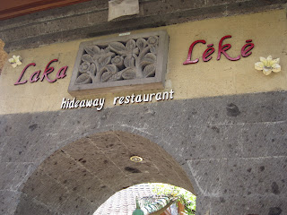 Crispy duck Bali popular food
