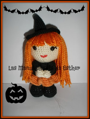 amigurumi bruja iniciada 