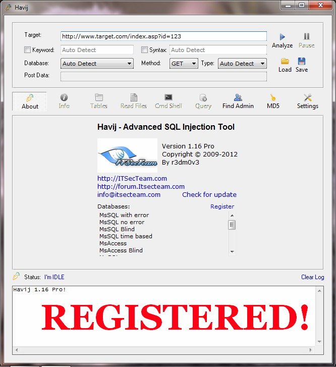 Download Havij Pro Cracked