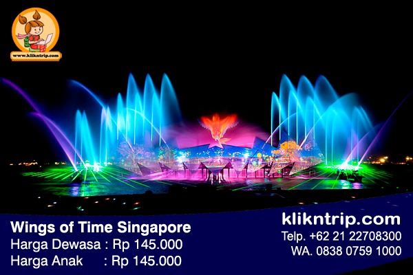 Tiket Wings Of Time Singapore