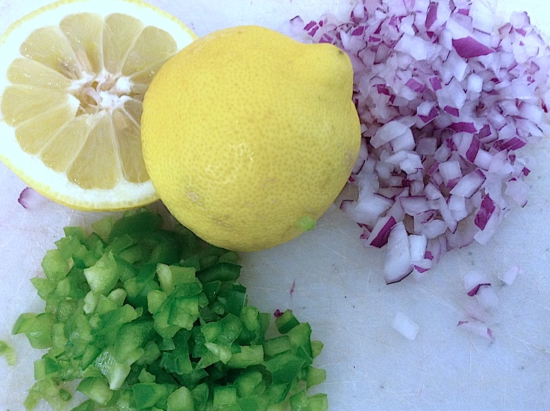 Kitchen Bounty Tuna Salad with Greek Olives, Water Chestnuts and Red