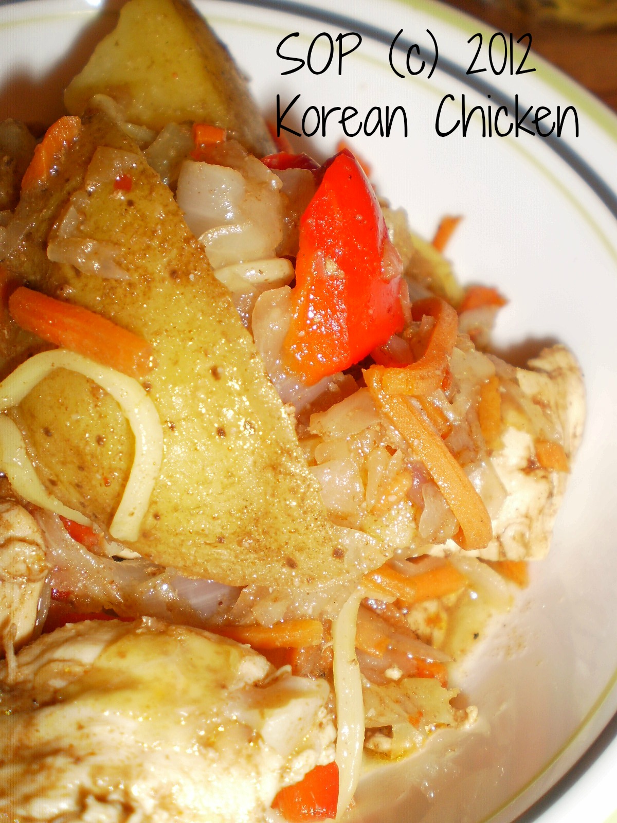 Spatulas On Parade Korean Chicken