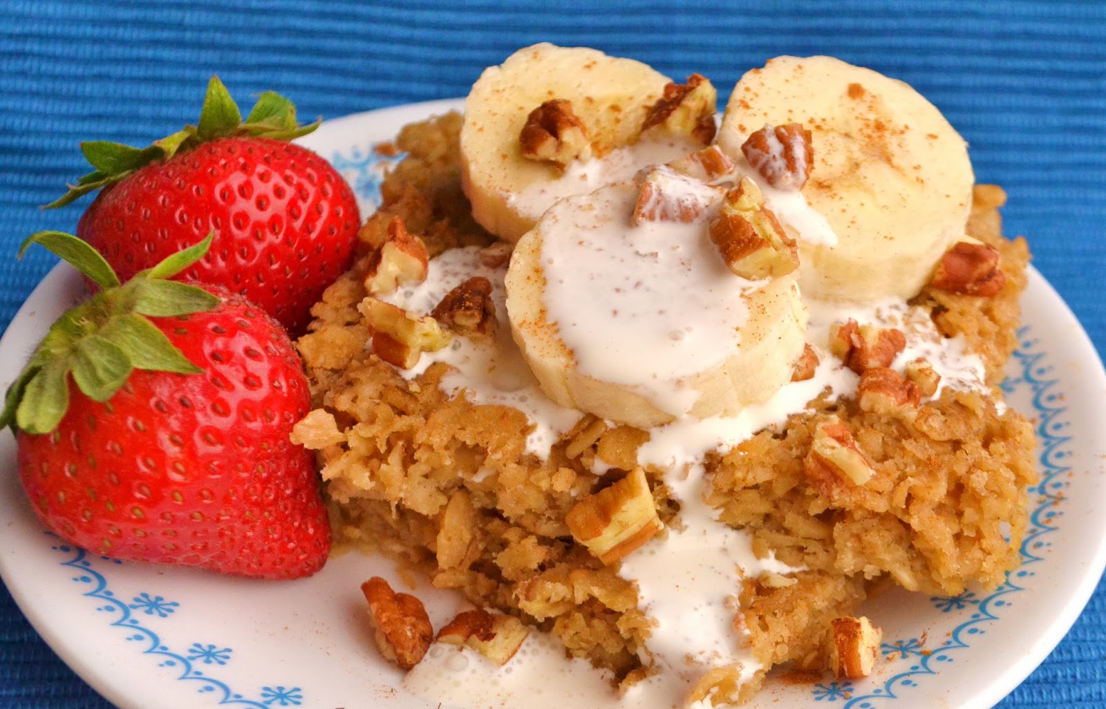 7kidsathome: Baked Banana Oatmeal