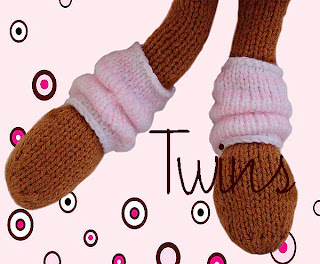 Twins Knitting Pattern MiniShop: Legwarmers for Very ...