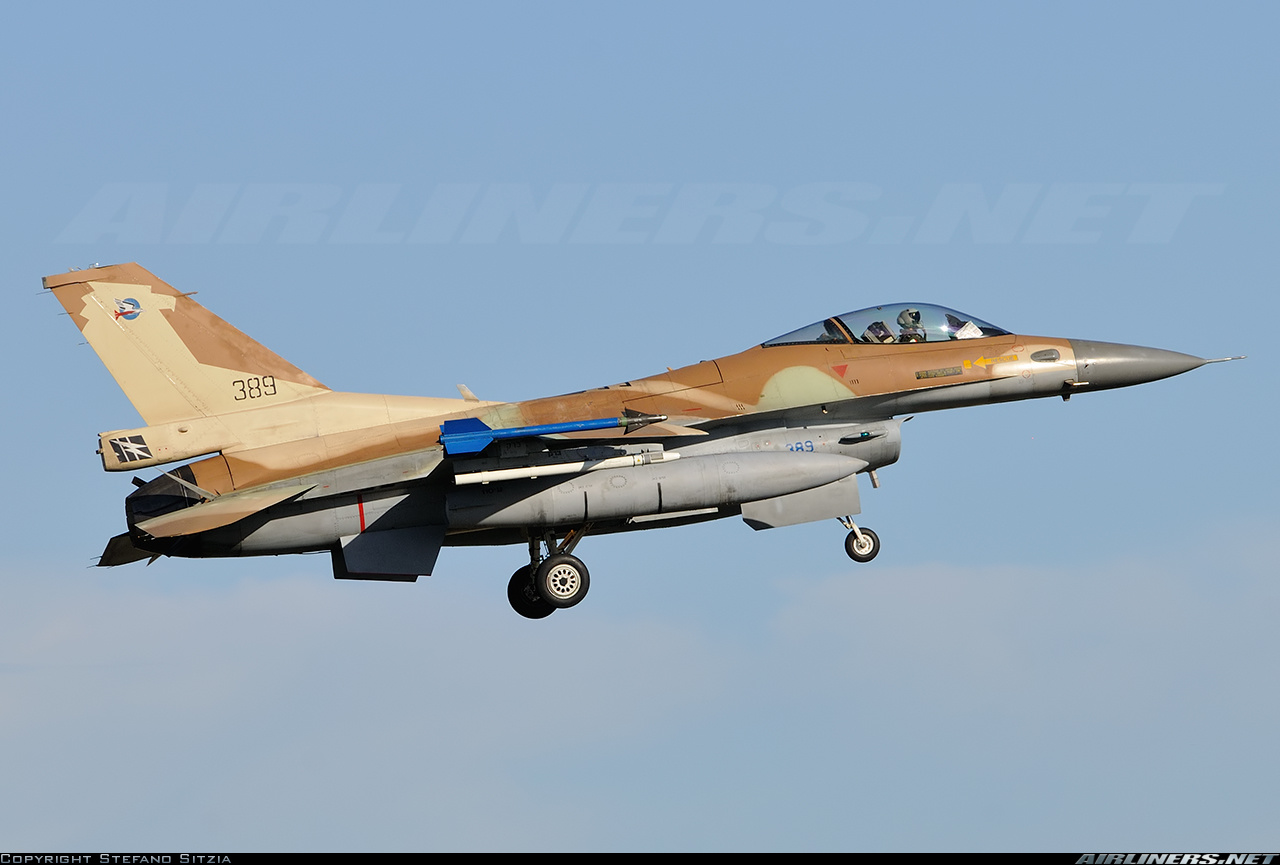 Fuerzas Armadas de Israel General+Dynamics+F-16C+Barak+(401)