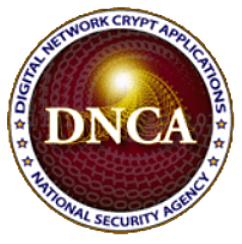 Logo of the Digital Network Crypt Applications (DNCA) unit of NSA