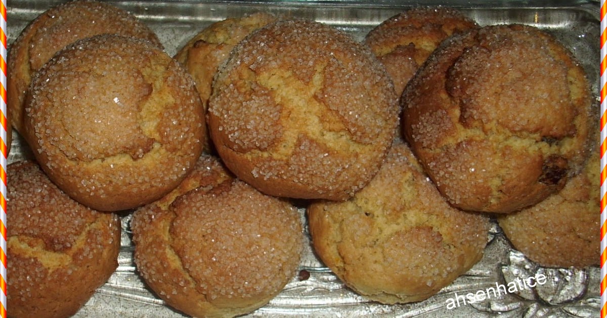 ahsenhaticeden merhaba) PORTAKALLI KURABİYE ve PATATESLİ BÖREK
