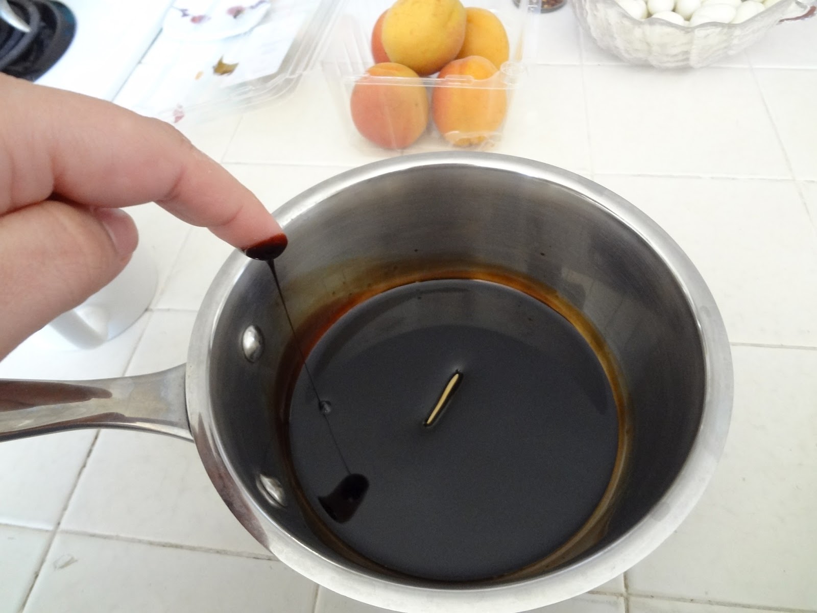 Simple Beets with reduced balsamic vinegar dressing