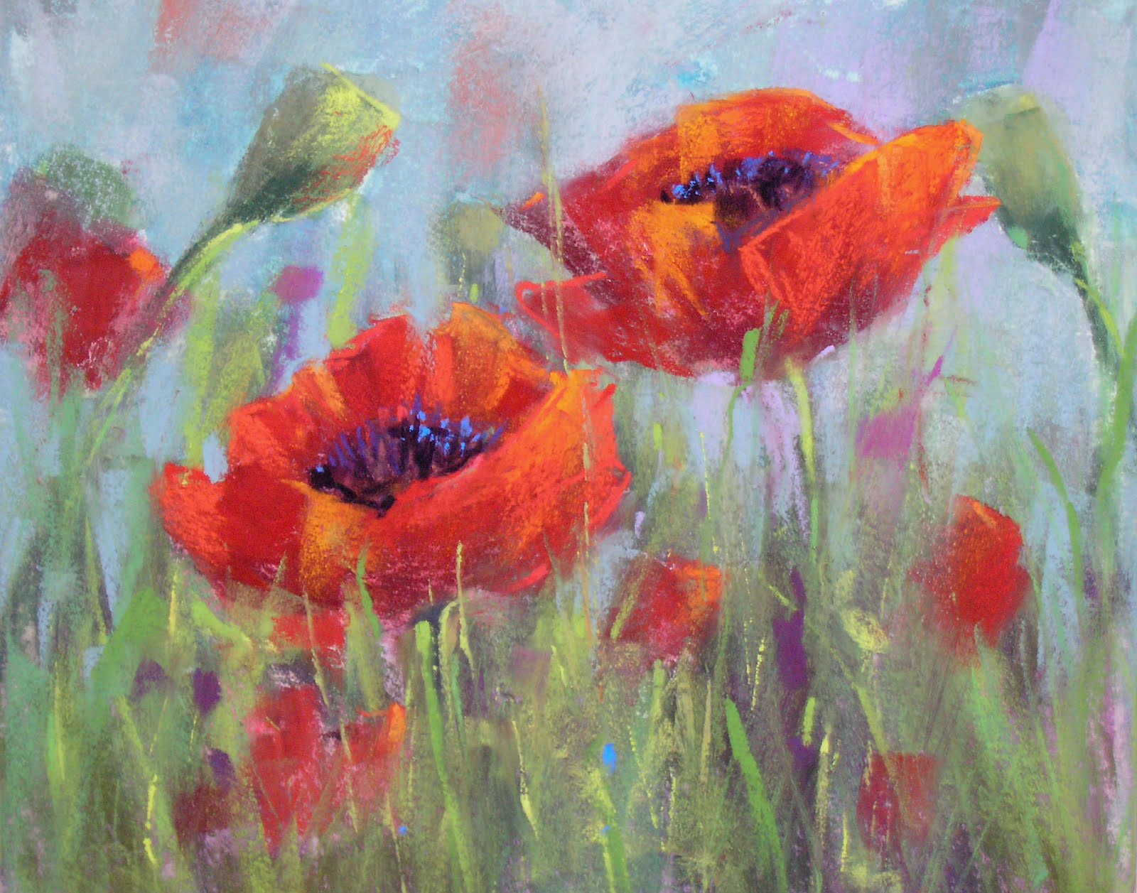 Painting My World How to Keep Your Pastels Clean While Painting