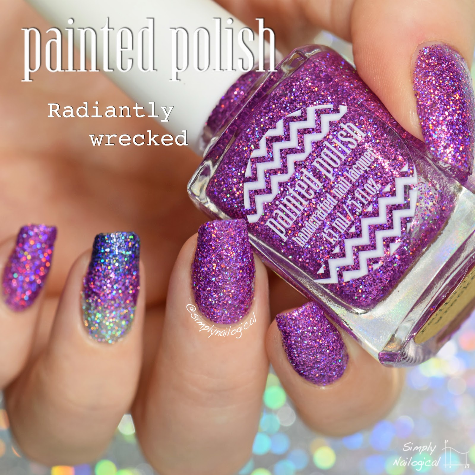 Simply Nailogical It's holo glitter time with Painted Polish again