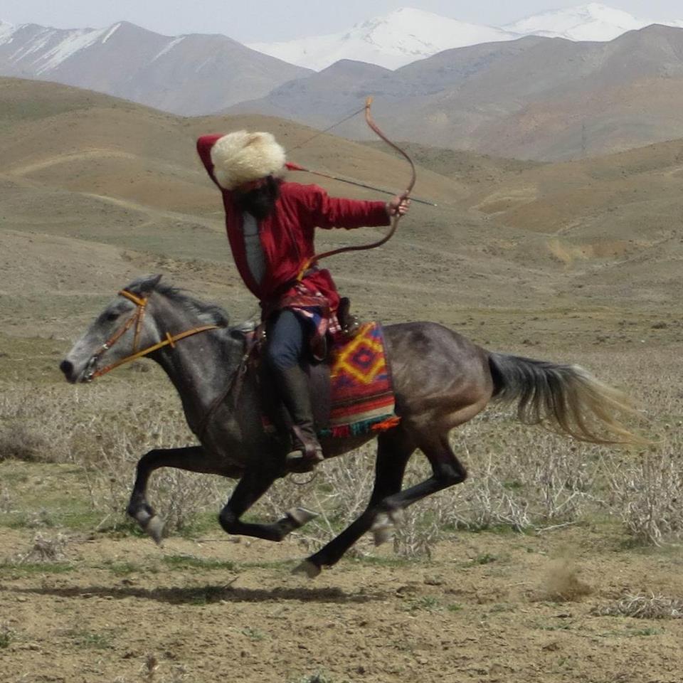 Riding & Writing... Ali Ghoorchian, Horseback Archer