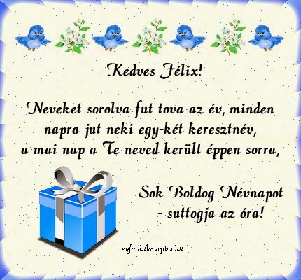 Június 9 - Félix névnap - névnap, mai névnap, női névnapok, férfi névnapok, névnapok, keresztnevek, utónevek, nevek, névnap köszöntő Június 9 - Félix névnap