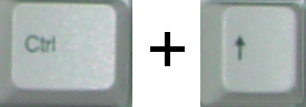Ctrl + Up Arrow