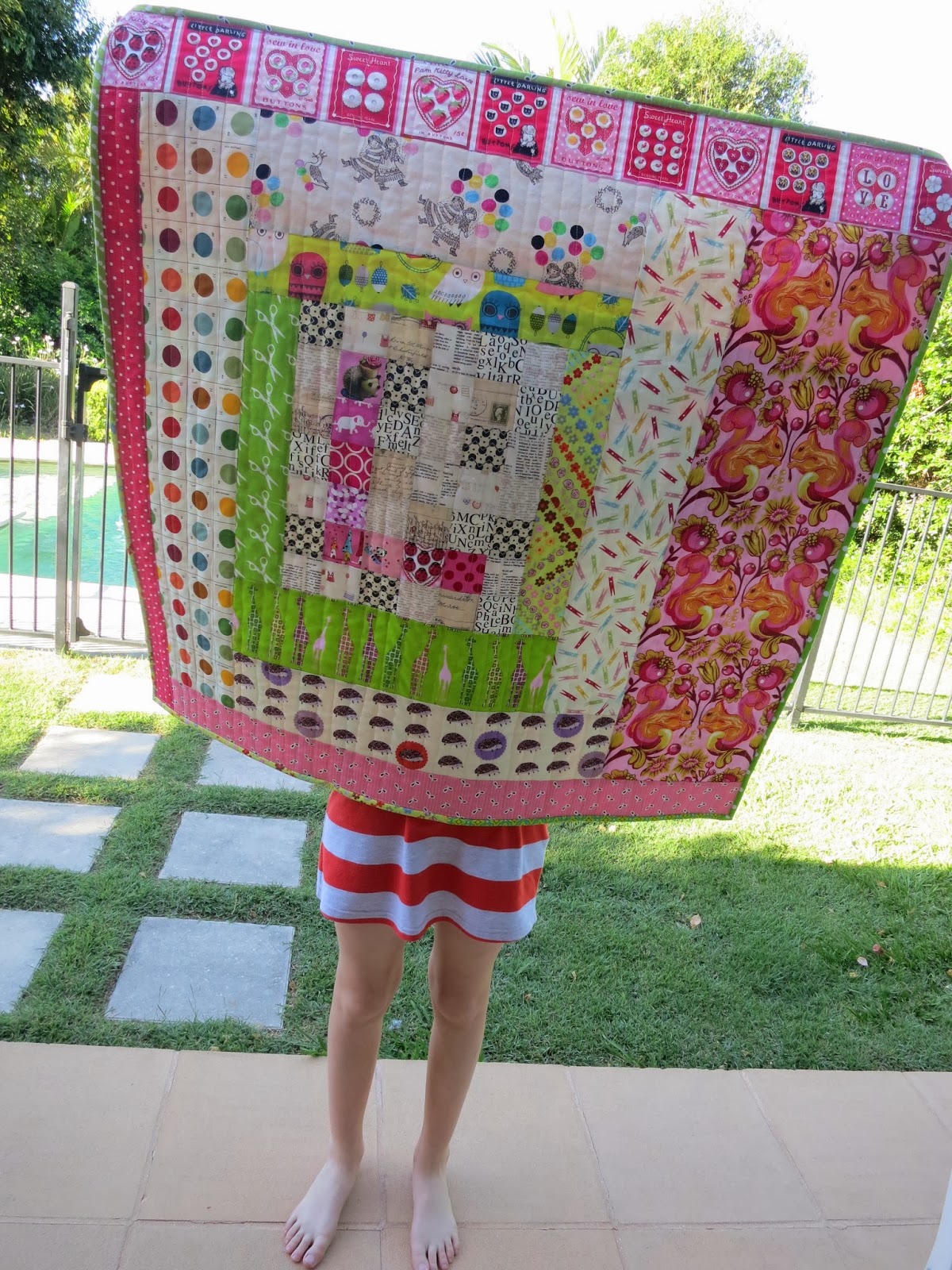 catandvee . a playmat quilt and a bye for 2013!