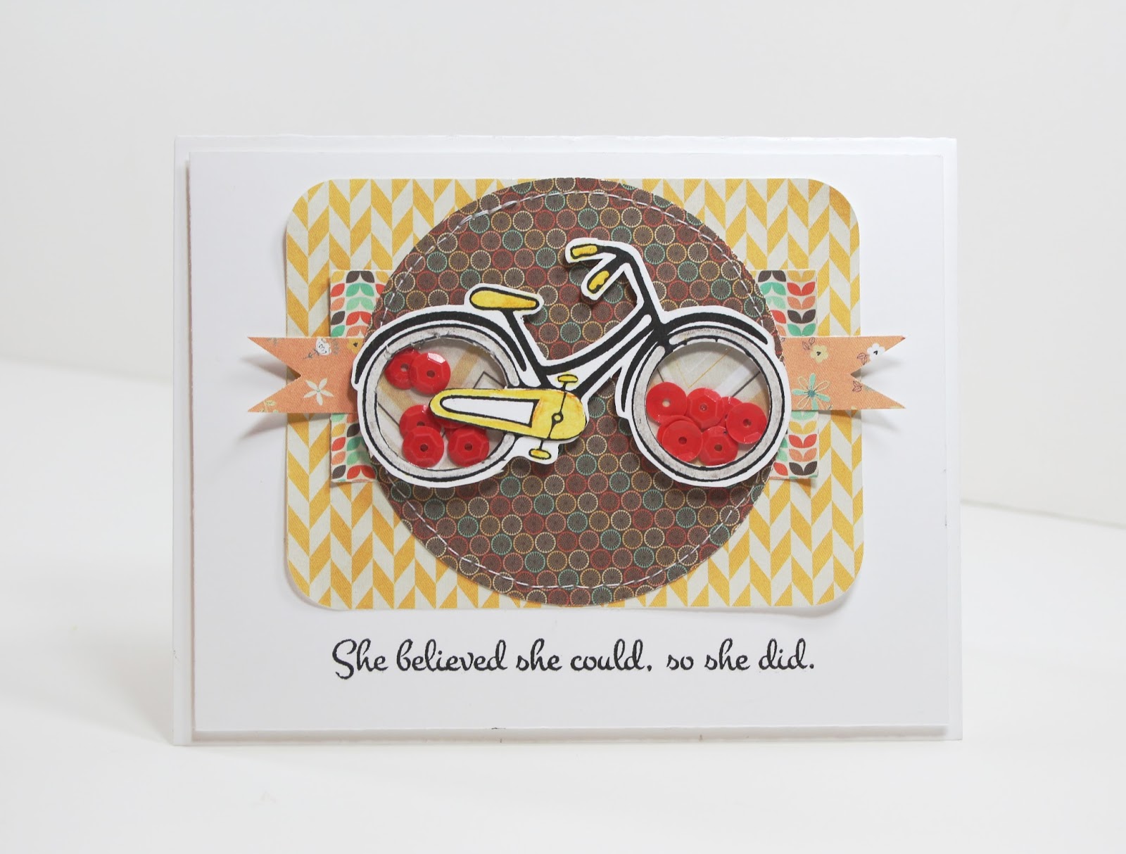 the rubber cafe design team blog: she believed she could- double the rubber cafe design team blog: she believed she could- double