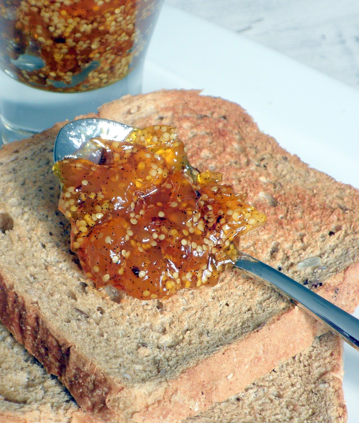 Le Marché de Sophie Confiture aux cerises de terre et à la vanille
