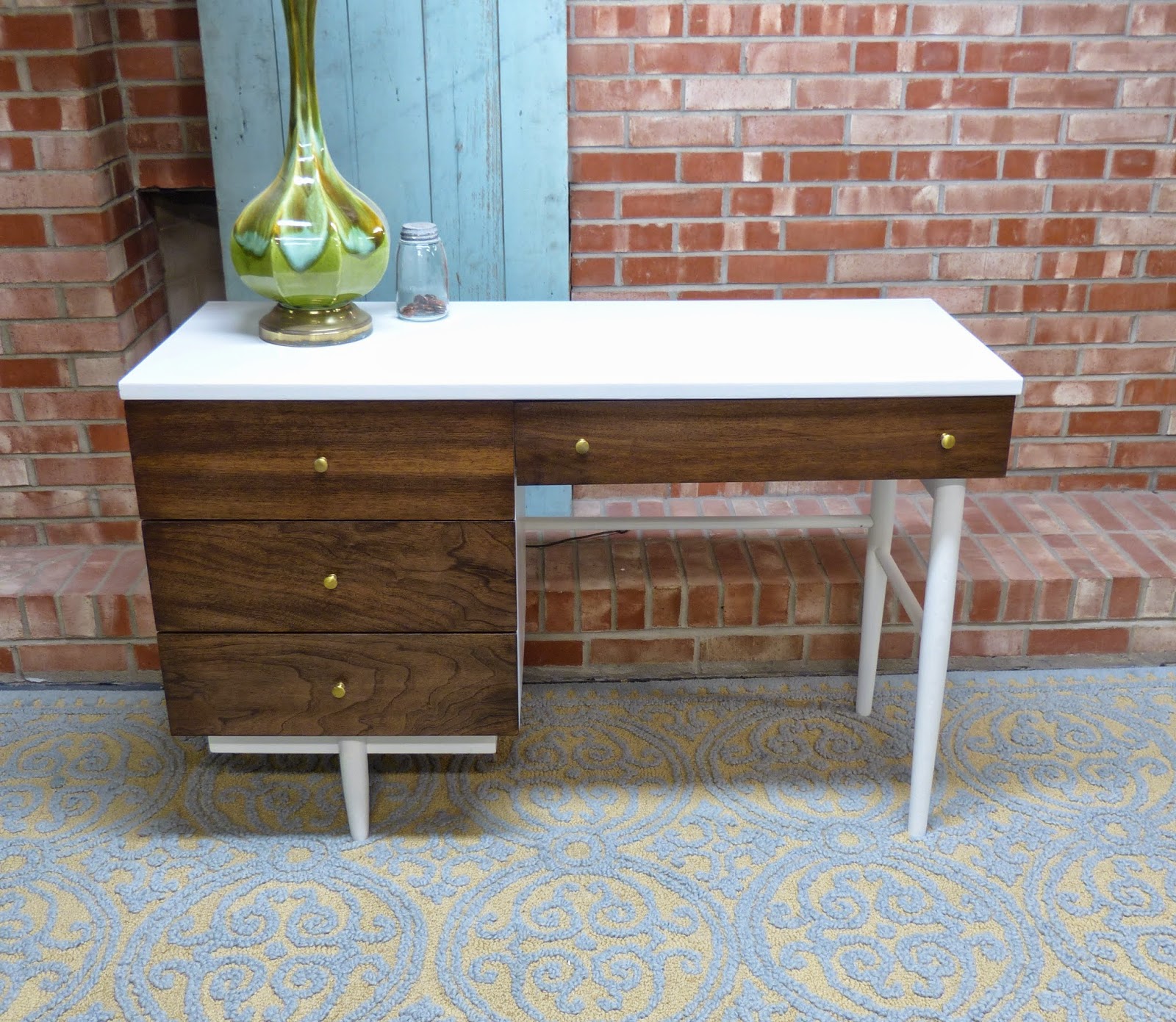 and example of this desk refinished. I have 2 left