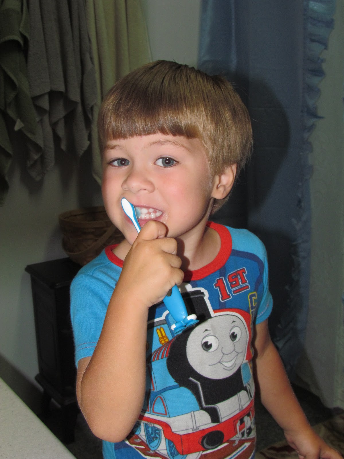 How to potty train a boy at night