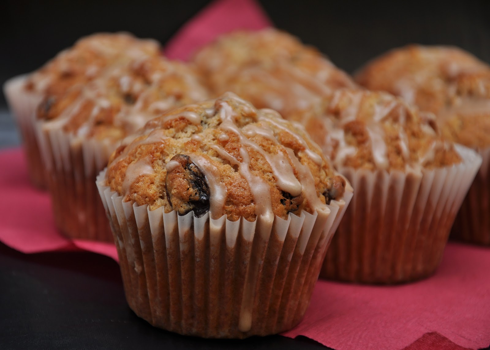 Kyoko.B bakes Spiced Fruit Muffins. Christmassy!