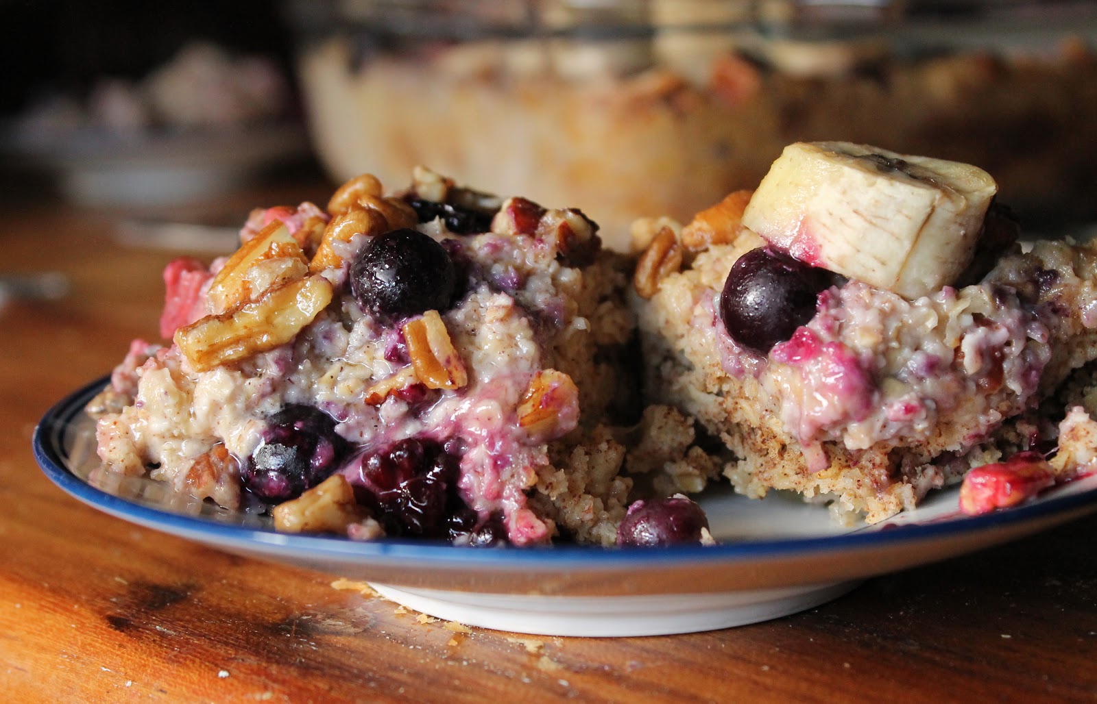 Fruit and Nut Baked Oatmeal TfDiaries