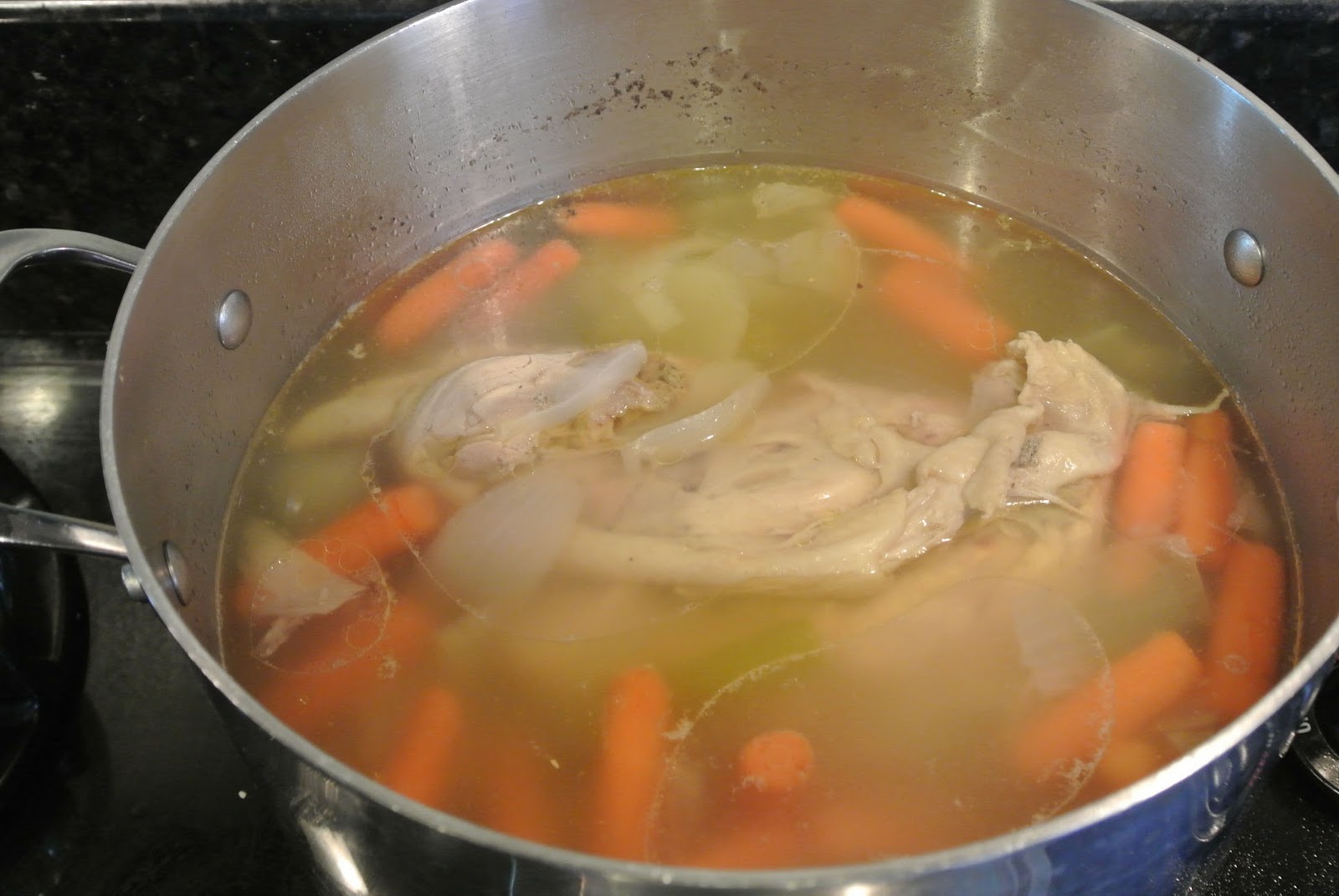 Mom, What's For Dinner? Chicken Stock