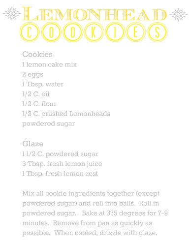 Lemonhead  Cookies @ Blissful Roots