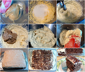 Frosted Sourdough Chocolate Cake