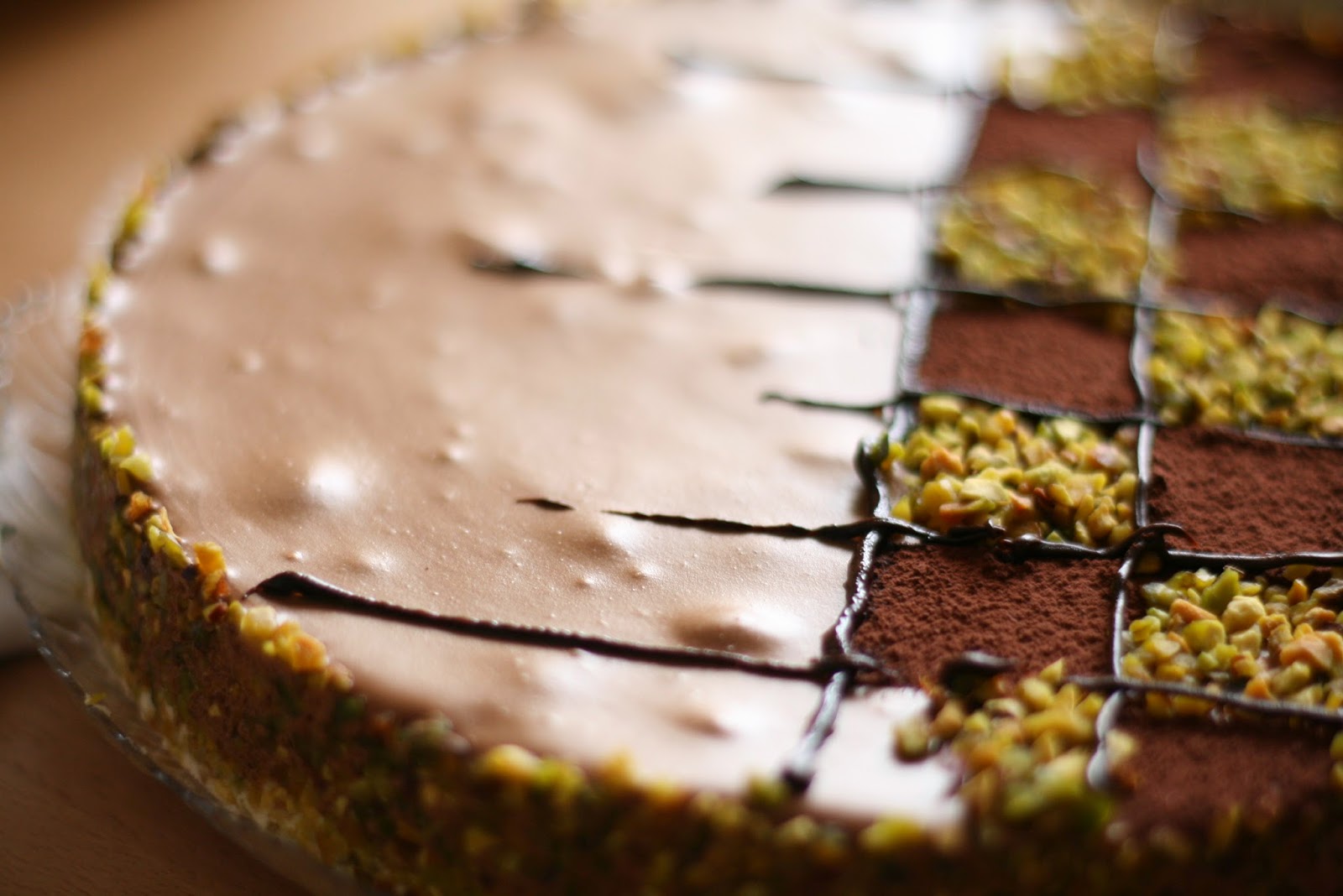 Torta mousse al cioccolato fondente e miele di Oliver Malnati