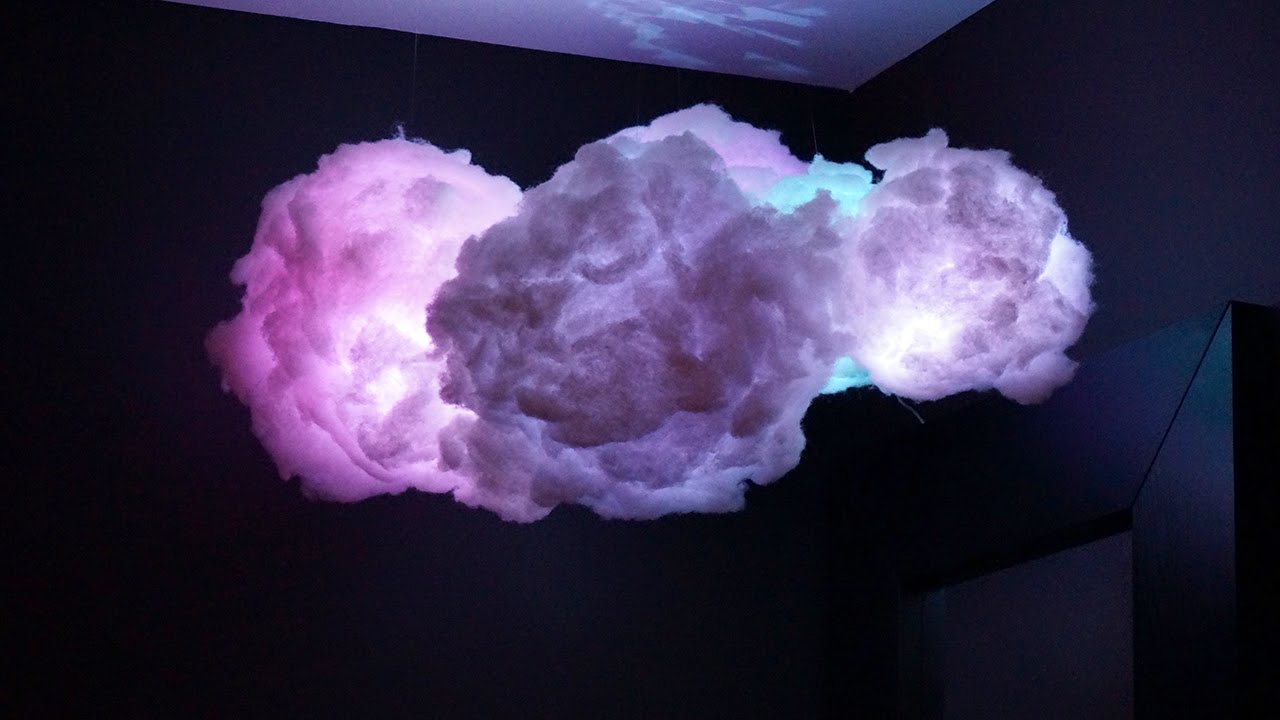 The most amazing lamp.DIY Cloud Light Handy DIY