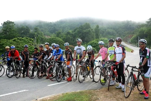 Cycling from Betau to Ringlet Cameron Highland
