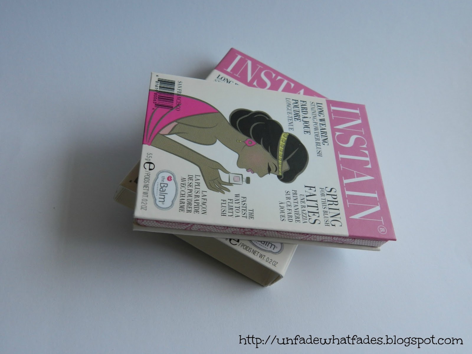 Unfade what fades The Balm Instain blush in Lace review