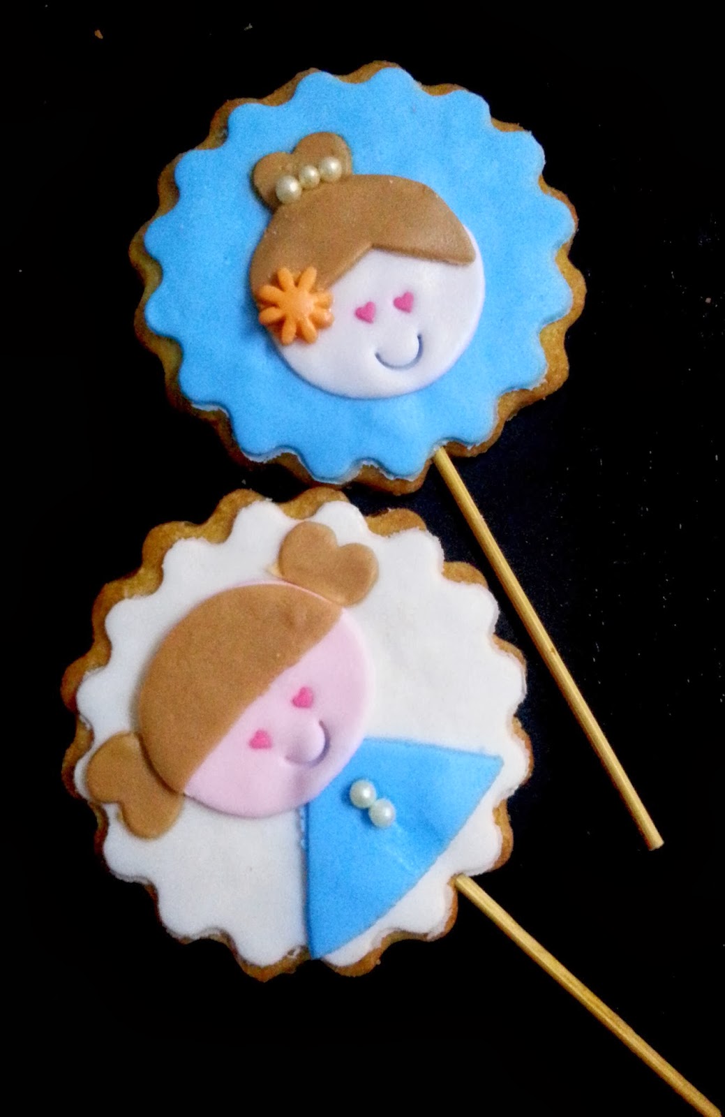 YogiLatte Girly Sugar Cookie Pops